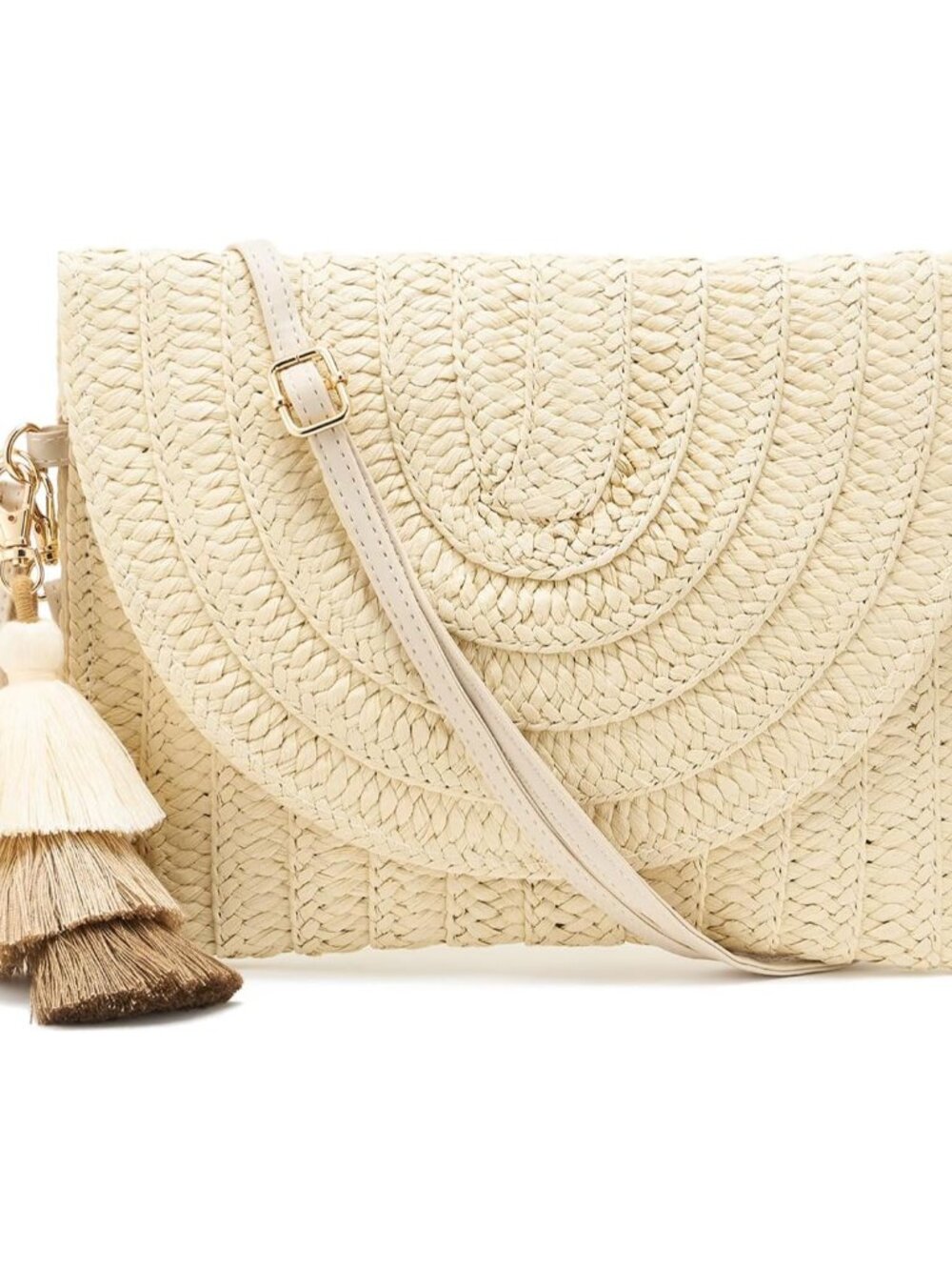 Small Straw Purse for Women Summer Clutch Purses Beach Woven Envelope Bag Raffia